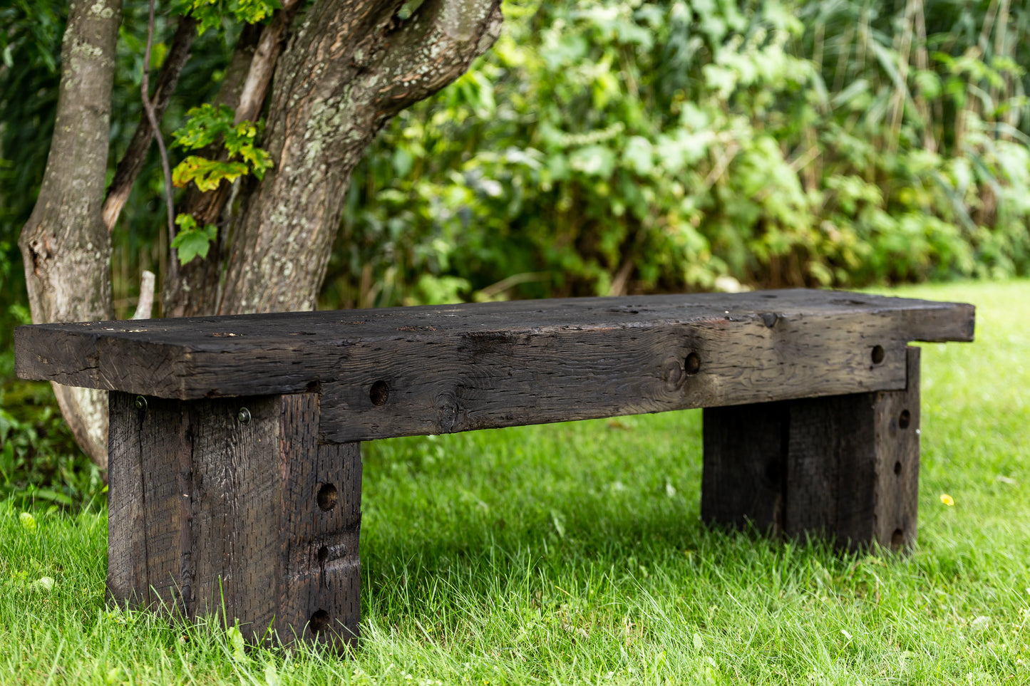 Banc sans dossier